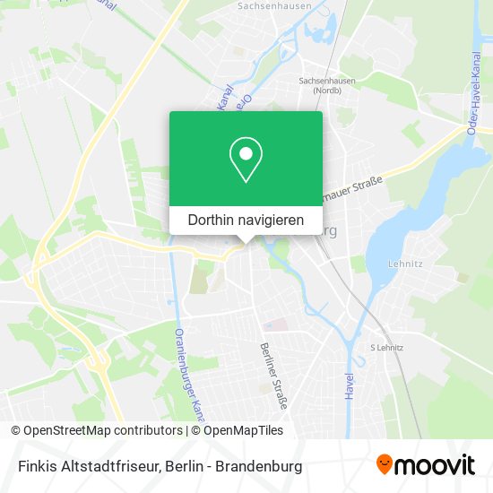 Finkis Altstadtfriseur Karte