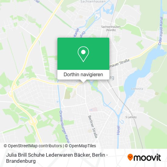 Julia Brill Schuhe Lederwaren Bäcker Karte