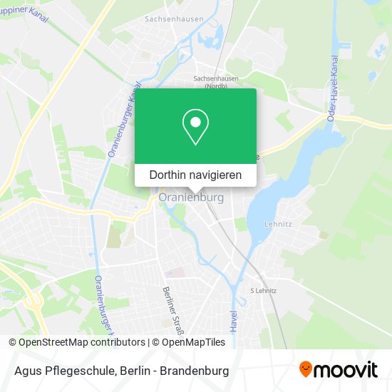Agus Pflegeschule Karte
