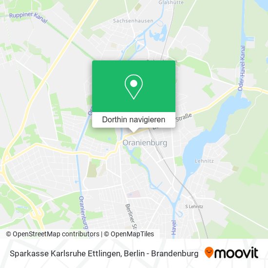 Sparkasse Karlsruhe Ettlingen Karte