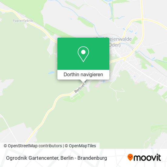 Ogrodnik Gartencenter Karte