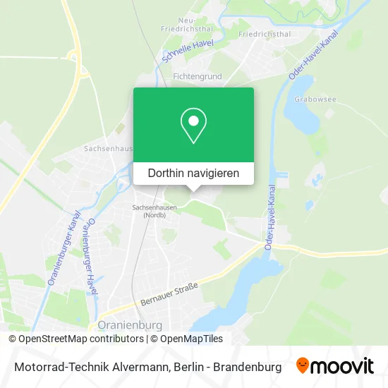 Motorrad-Technik Alvermann Karte