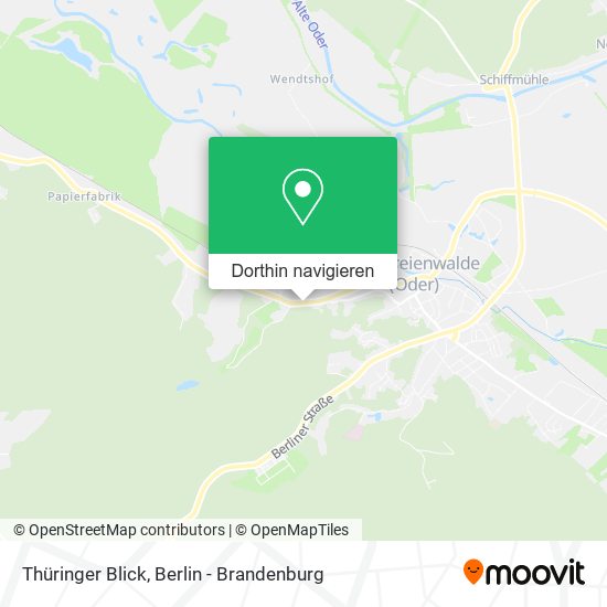 Thüringer Blick Karte
