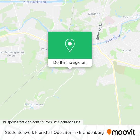 Studentenwerk Frankfurt Oder Karte