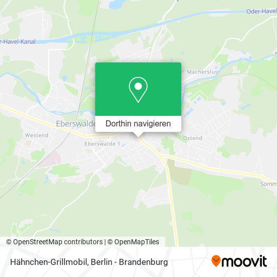 Hähnchen-Grillmobil Karte