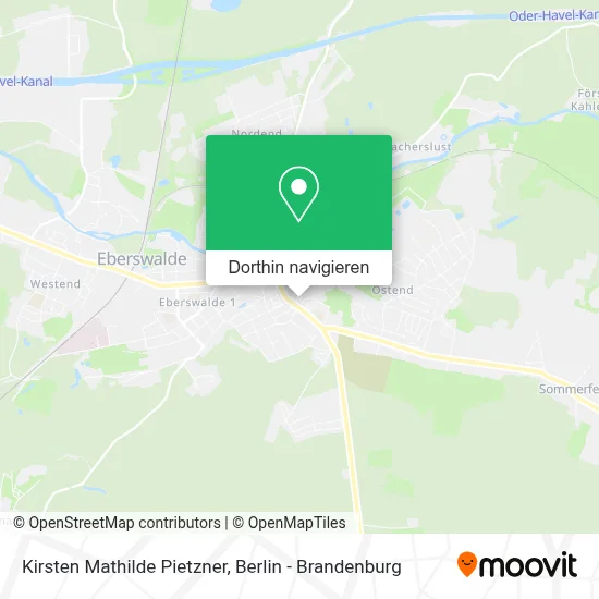 Kirsten Mathilde Pietzner Karte