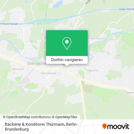 Bäckerei & Konditorei Thürmann Karte
