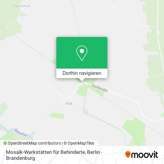 Mosaik-Werkstätten für Behinderte Karte