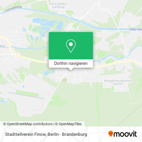 Stadtteilverein Finow Karte