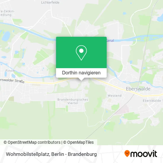 Wohmobilstellplatz Karte
