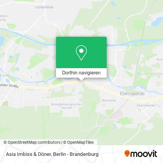 Asia Imbiss & Döner Karte