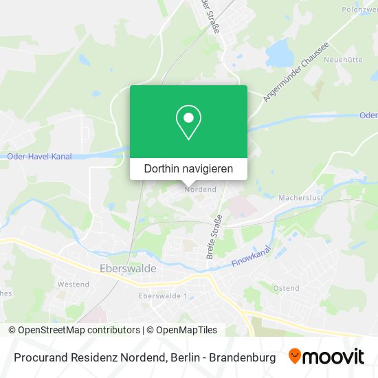 Procurand Residenz Nordend Karte