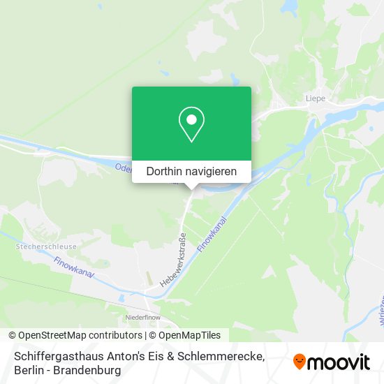 Schiffergasthaus Anton's Eis & Schlemmerecke Karte