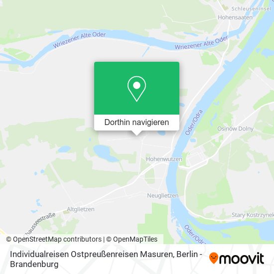 Individualreisen Ostpreußenreisen Masuren Karte