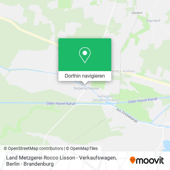 Land Metzgerei Rocco Lisson - Verkaufswagen Karte