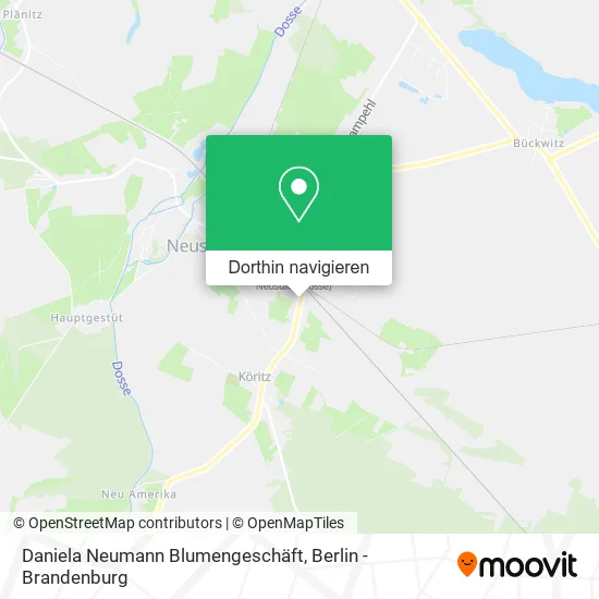 Daniela Neumann Blumengeschäft Karte