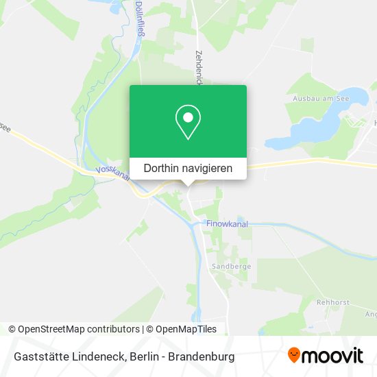 Gaststätte Lindeneck Karte