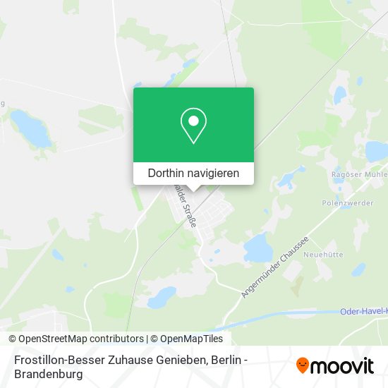 Frostillon-Besser Zuhause Genieben Karte