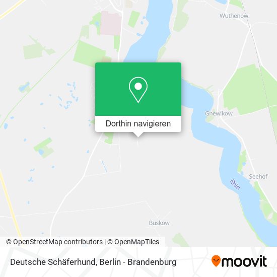 Deutsche Schäferhund Karte