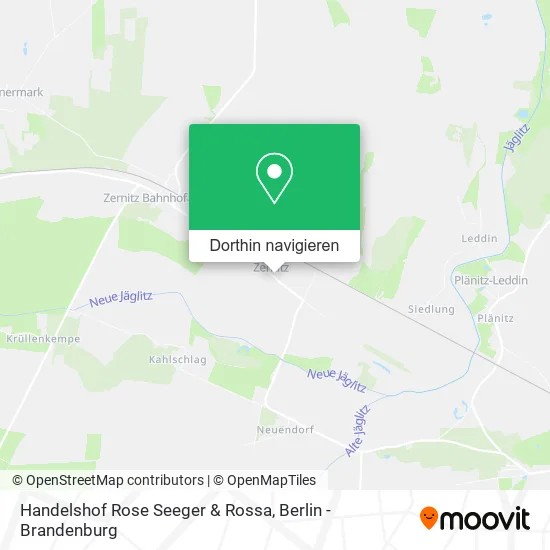 Handelshof Rose Seeger & Rossa Karte