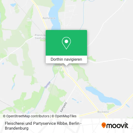 Fleischerei und Partyservice Ribbe Karte