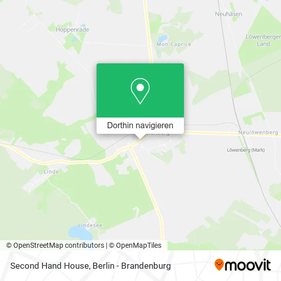 Second Hand House Karte