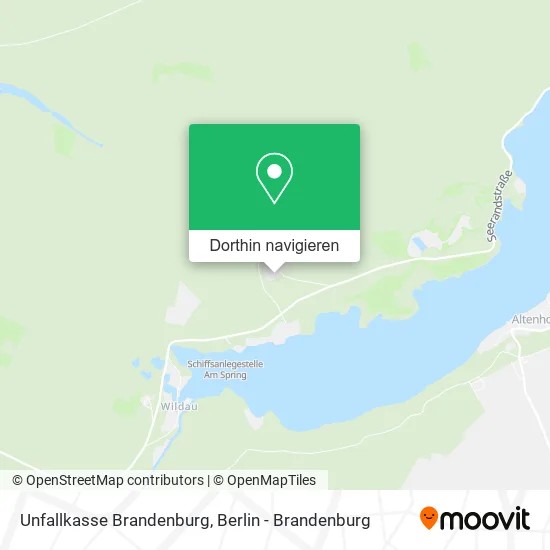 Unfallkasse Brandenburg Karte