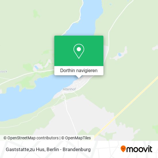 Gaststatte,zu Hus Karte