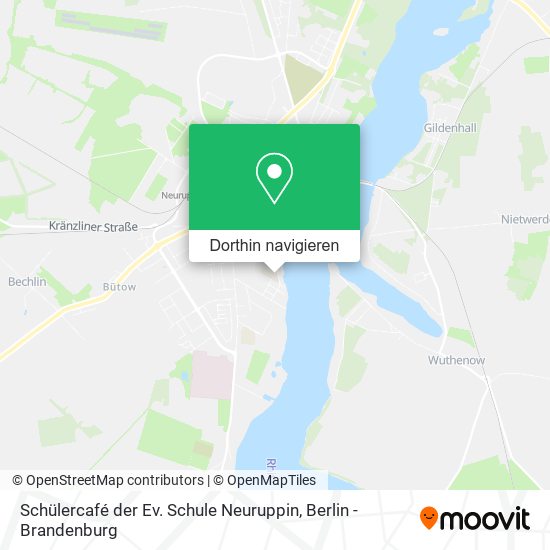 Schülercafé der Ev. Schule Neuruppin Karte