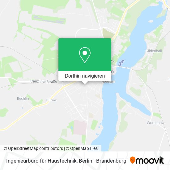 Ingenieurbüro für Haustechnik Karte