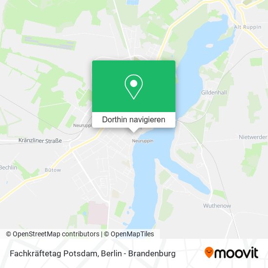 Fachkräftetag Potsdam Karte