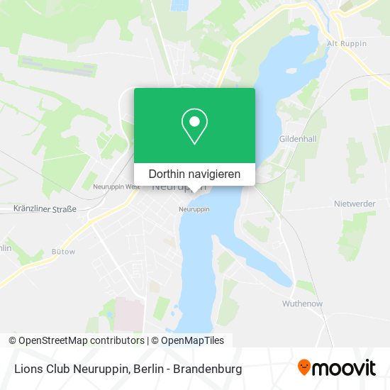 Lions Club Neuruppin Karte
