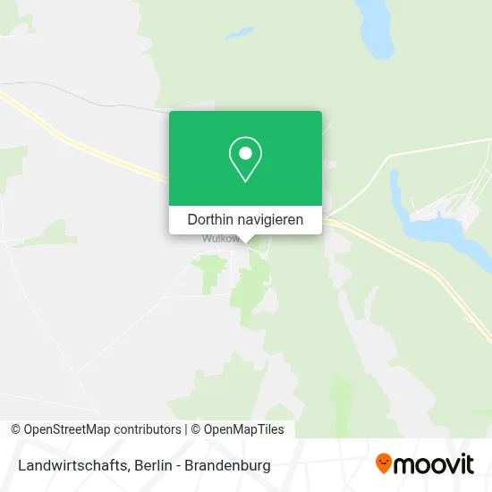 Landwirtschafts Karte