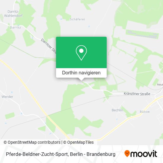 Pferde-Beldner-Zucht-Sport Karte
