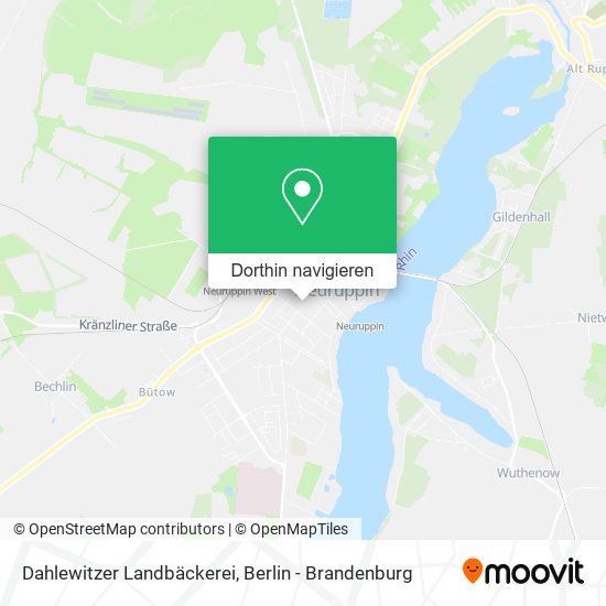 Dahlewitzer Landbäckerei Karte