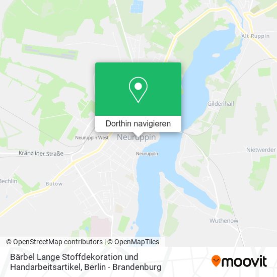 Bärbel Lange Stoffdekoration und Handarbeitsartikel Karte