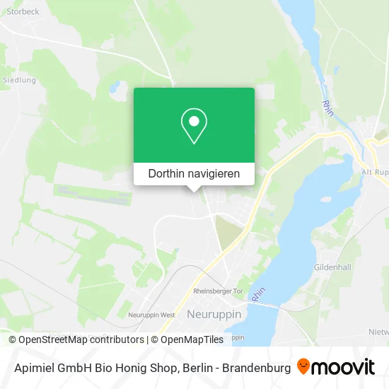 Apimiel GmbH Bio Honig Shop Karte