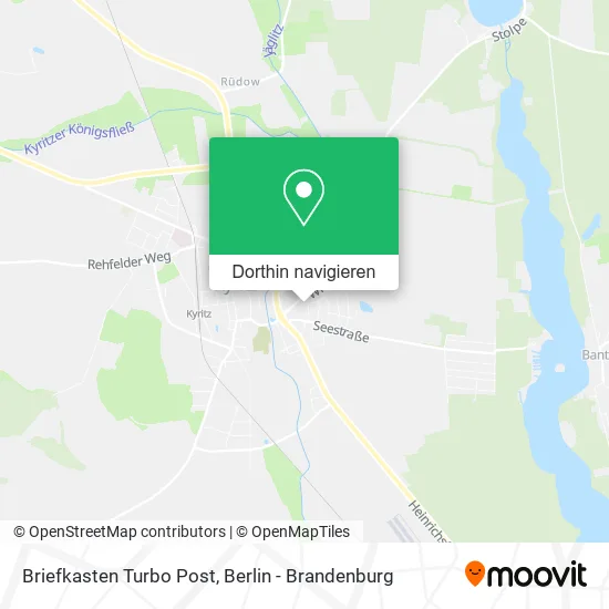 Briefkasten Turbo Post Karte