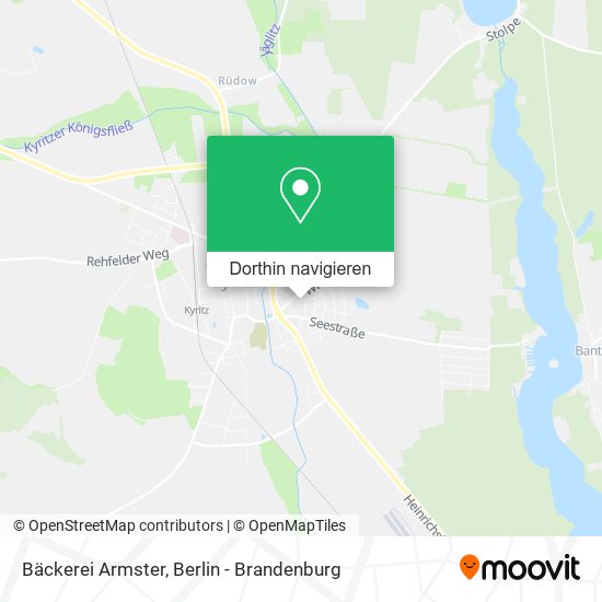 Bäckerei Armster Karte