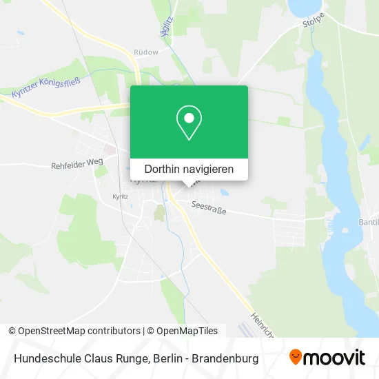 Hundeschule Claus Runge Karte