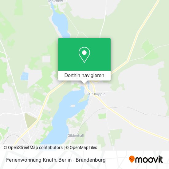 Ferienwohnung Knuth Karte