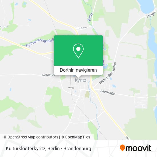 Kulturklosterkyritz Karte