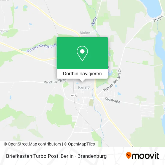 Briefkasten Turbo Post Karte