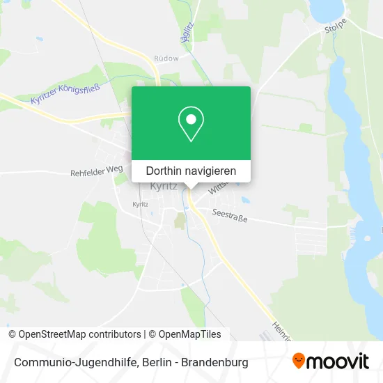 Communio-Jugendhilfe Karte