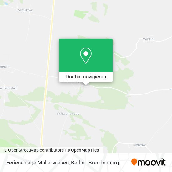 Ferienanlage Müllerwiesen Karte