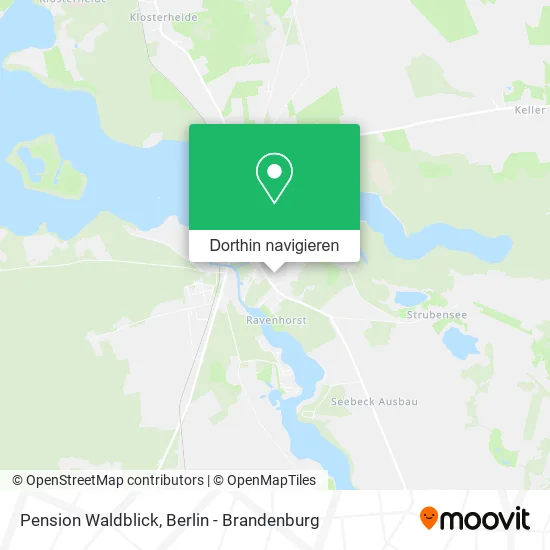 Pension Waldblick Karte