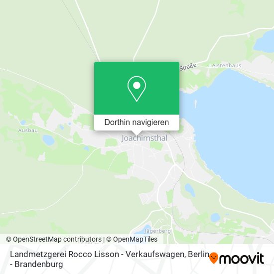 Landmetzgerei Rocco Lisson - Verkaufswagen Karte
