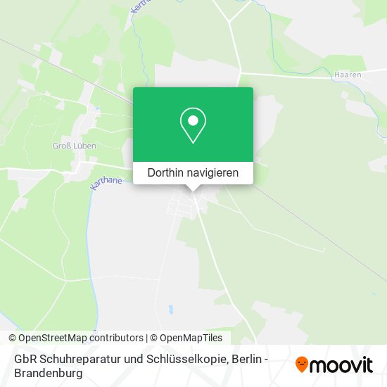 GbR Schuhreparatur und Schlüsselkopie Karte