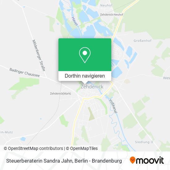 Steuerberaterin Sandra Jahn Karte