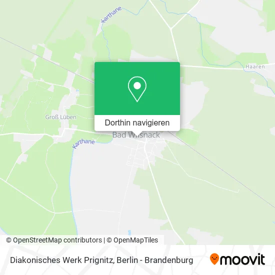 Diakonisches Werk Prignitz Karte